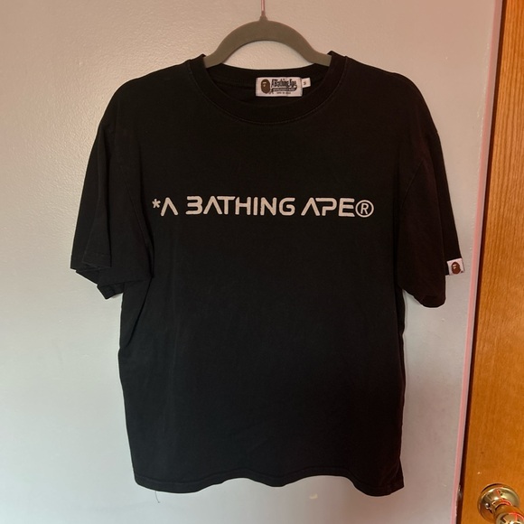 A Bathing Ape Black T-Shirt - Picture 1 of 4